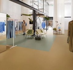 Forbo Marmoleum Solid Cocoa 3587 curcuma фото 2 | FLOORDEALER